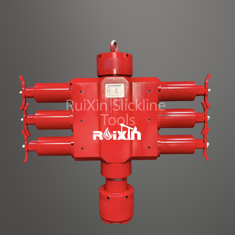 15000psi 2.5&quot;-6-3/8&quot; ট্রিপল হাইড্রোলিক বপ ব্লোআউট প্রতিরোধক ওয়্যারলাইন চাপ নিয়ন্ত্রণ সরঞ্জাম